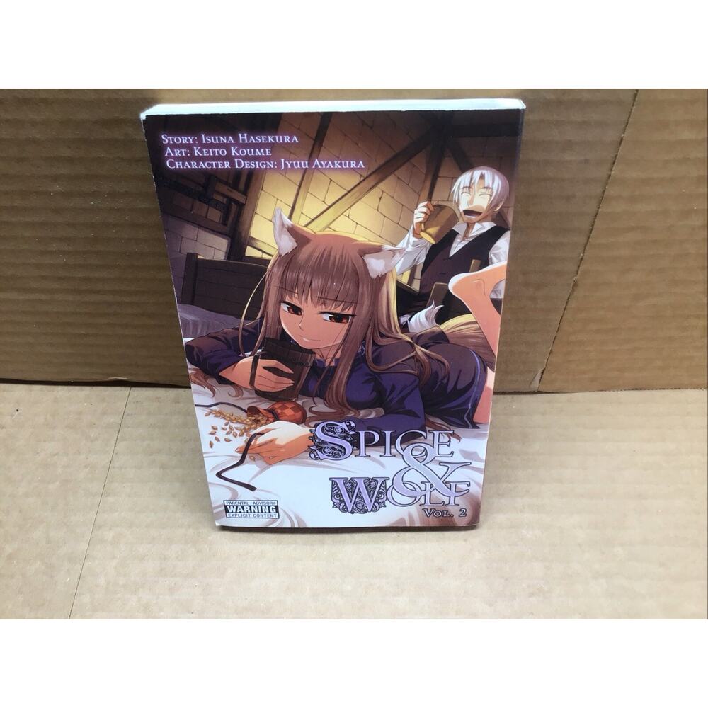 Spice and Wolf Manga Vol 2 Isuna Hasekura Keito Koume Yen Press First Edition